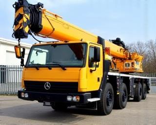 Cranes available for rent at Anadolu Ekipman